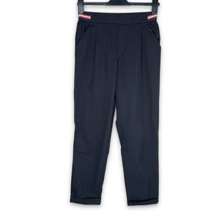 Zara Trafaluc Collection Elastic Waist Pleated Trouser Pants Dark Academia XS